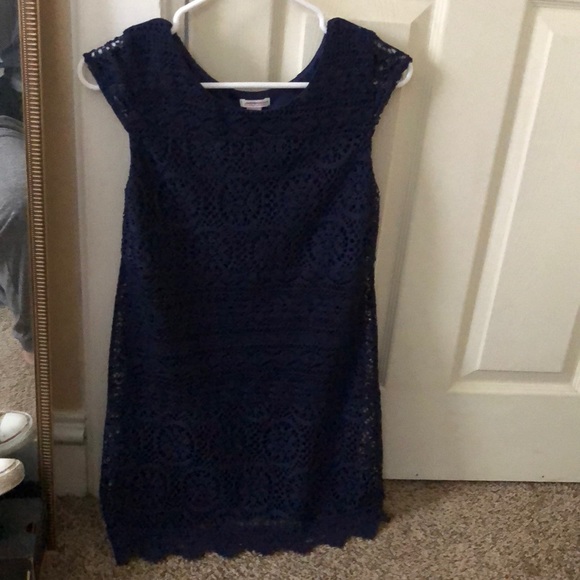 Xhilaration Dresses & Skirts - XS navy fitted dress from target.